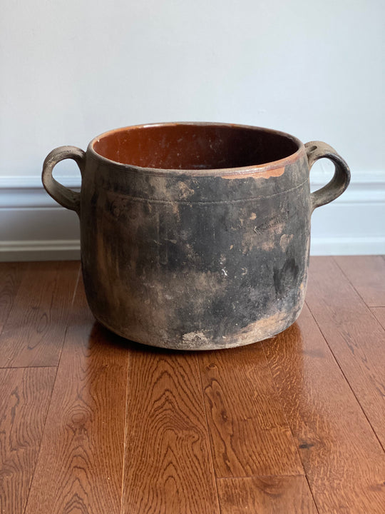 vintage french terracotta vessel