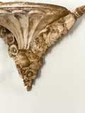 1930s artisan made plaster cast architectural element