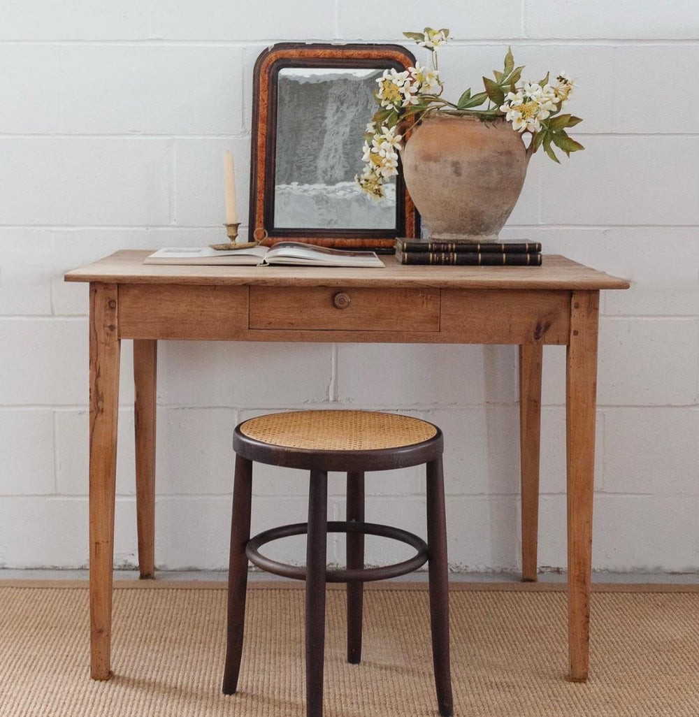 antique french walnut farmhouse table