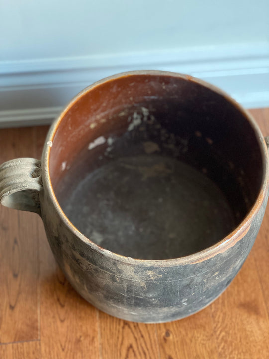 vintage french terracotta vessel