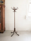 antique french bentwood coat tree