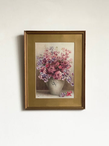 pink florals