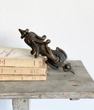 vintage brass door knocker