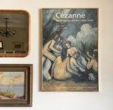 vintage framed Cézanne exhibition poster, 1978