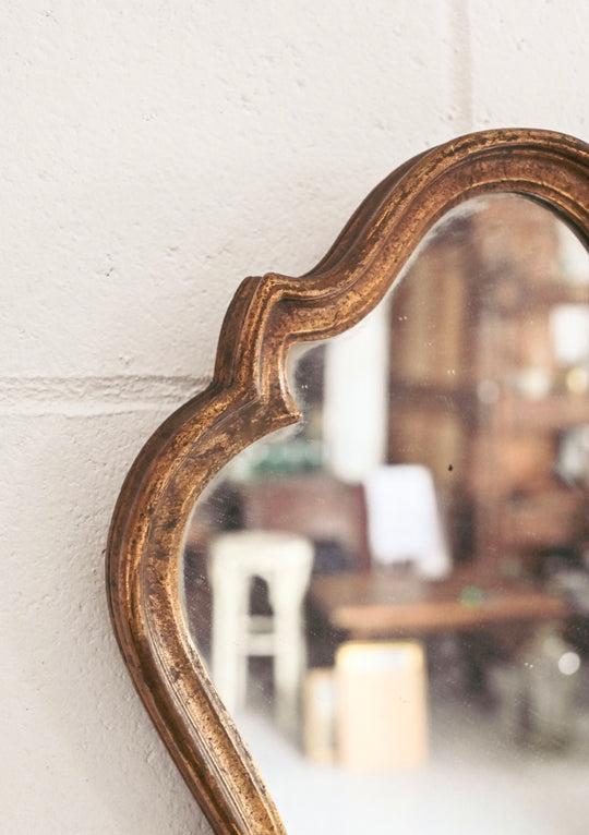 vintage french gilt mirror