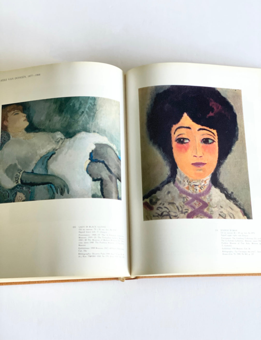 Vintage art book, “french paintings from the pushkin museum”