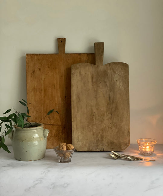 antique French bread board