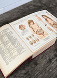 vintage German Bilz medical books