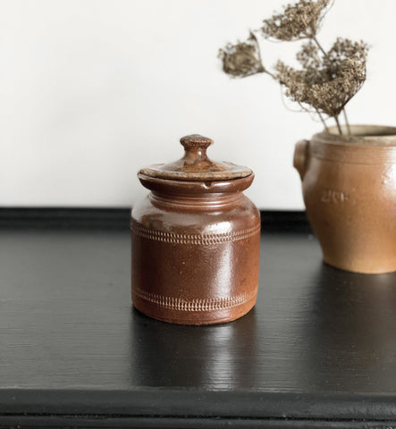 vintage French pot de sucre