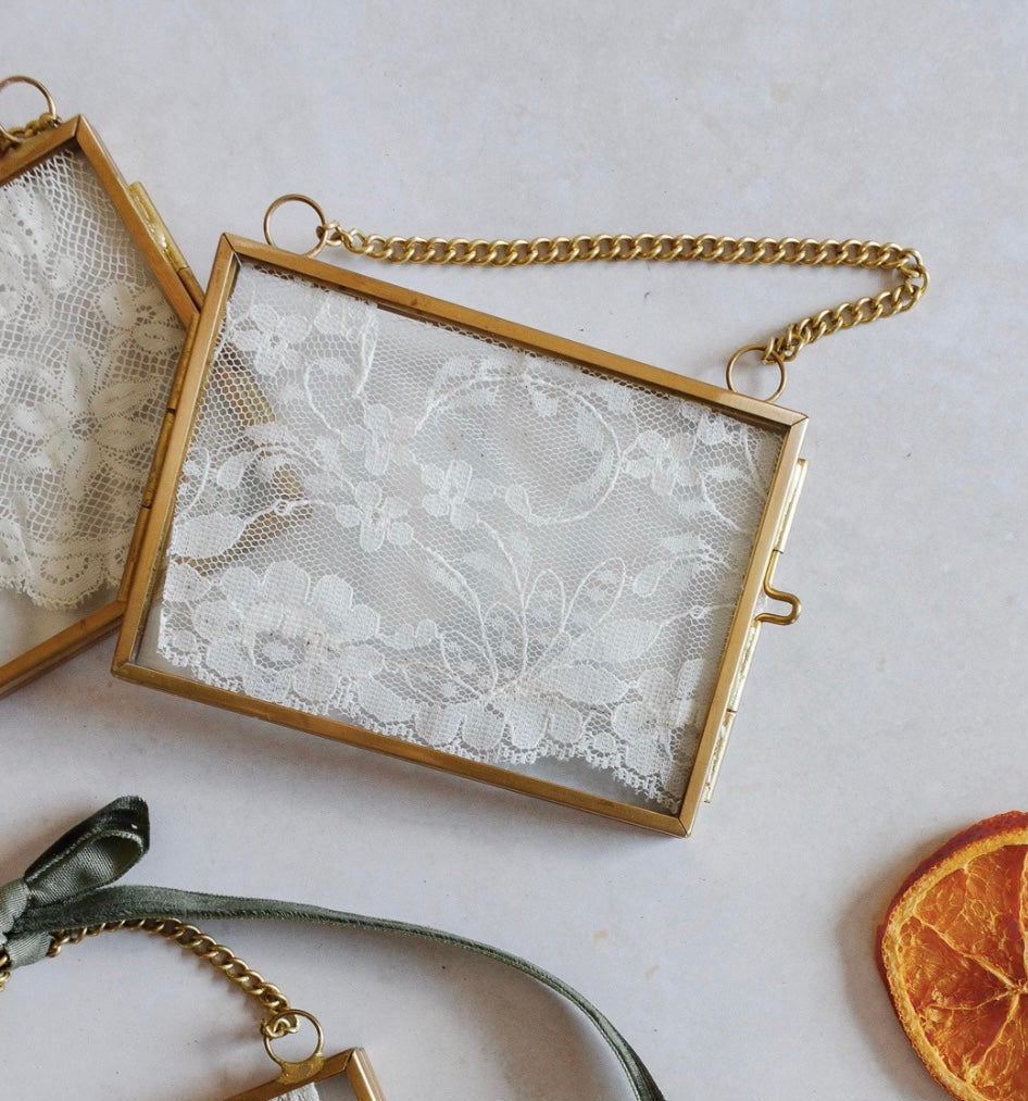 antique french lace ornaments