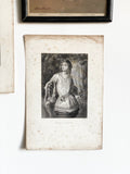 trio of antique French etchings