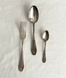 vintage French silverware, full set of 36