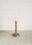 vintage french brass candlestick i