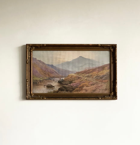 shepherd in the highlands