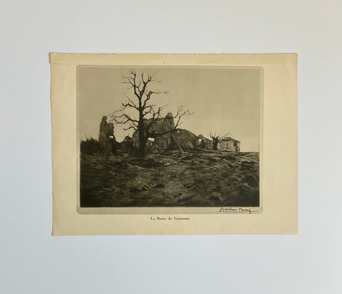 feature print- “La Ruine de Léaumont”