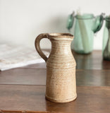 vintage French pottery pitcher
