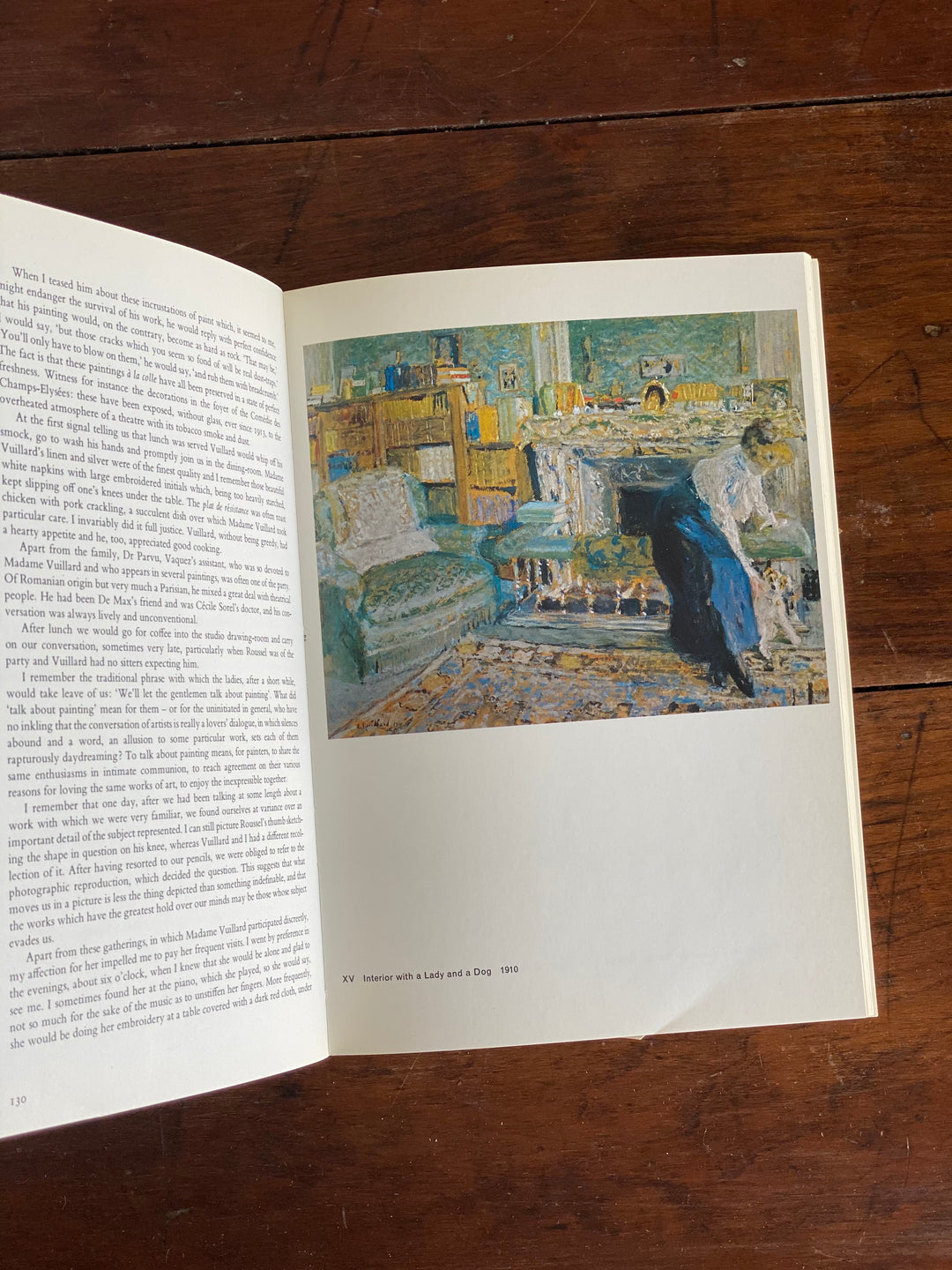 vintage art book, “edouard vuillard”