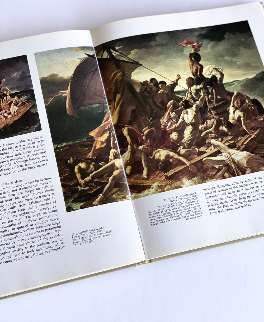 Vintage art book, “Louvre paris”