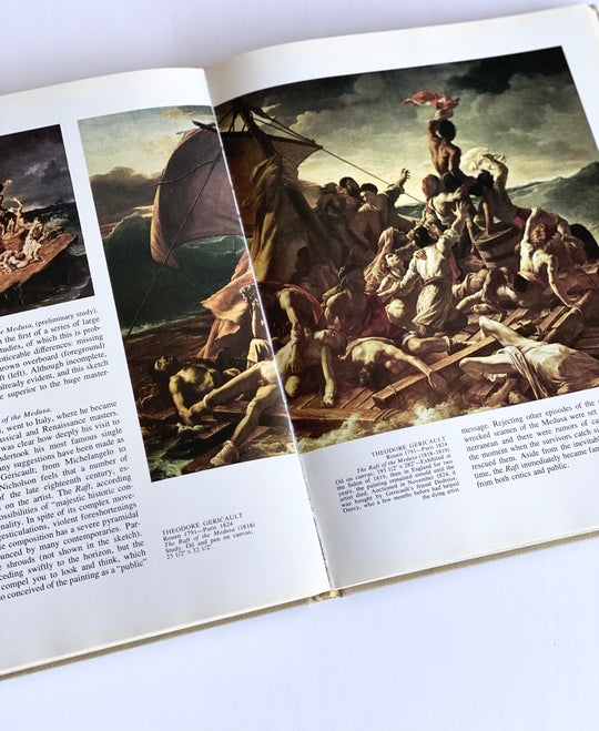 Vintage art book, “Louvre paris”