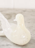 pair of vintage french onyx doves