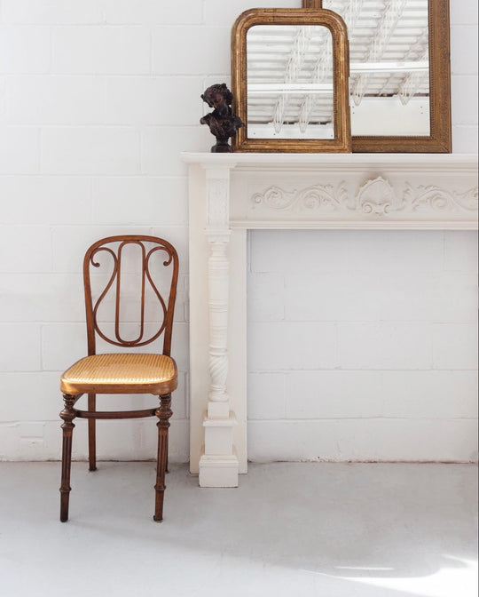 pair of rare antique bentwood chairs by J&J Kohn