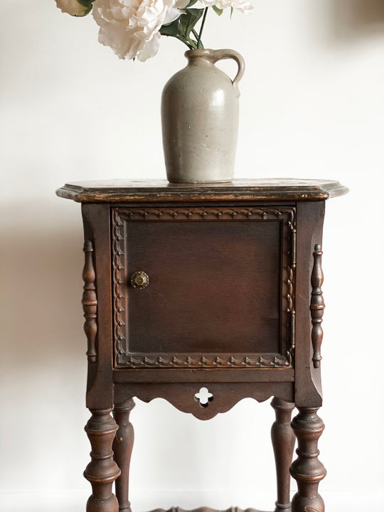 vintage humidor cabinet