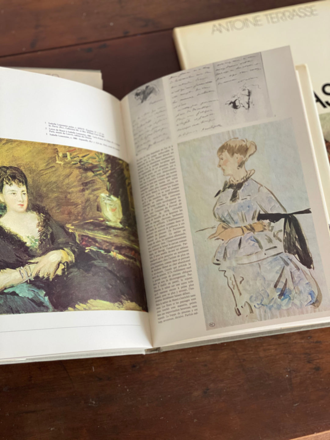 set of 3 vintage French art books: Degas, Pissaro & Manet