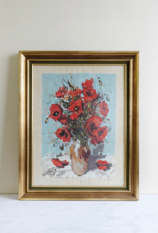 coquelicots dans un vase