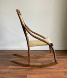 antique Victorian rocking chair