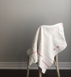 oversized French linen kitchen towels