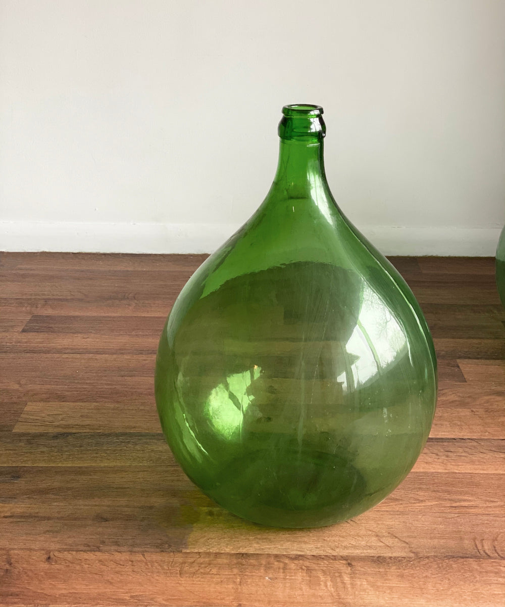 vintage demijohn bottles, medium