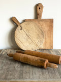 vintage solid wood rolling pin
