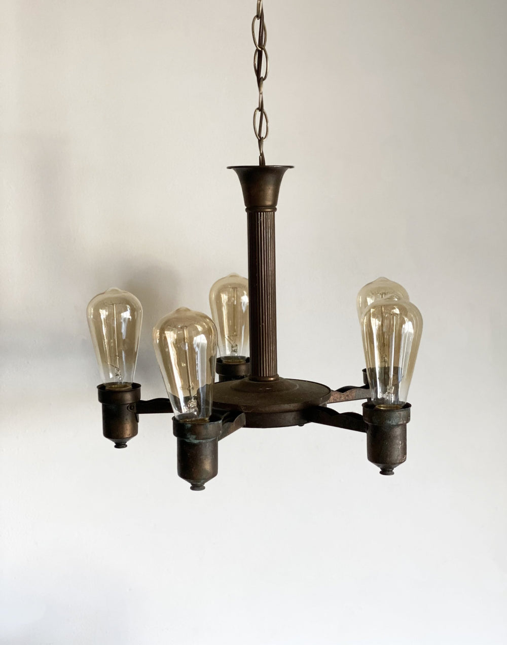 vintage hanging light fixture