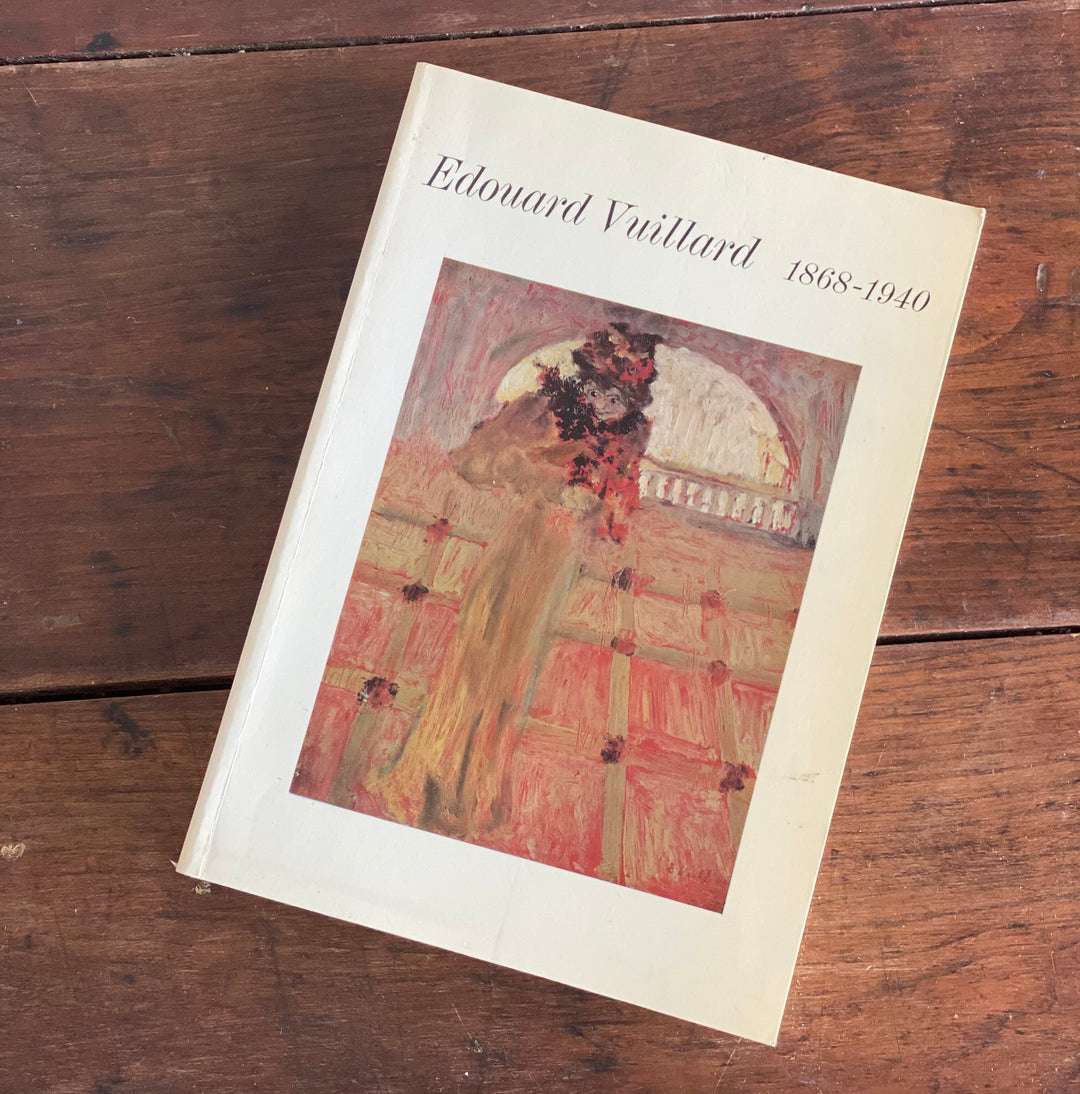 vintage art book, “edouard vuillard”