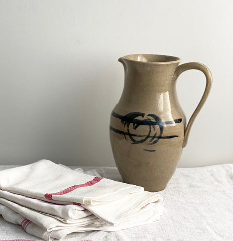 antique stoneware jug