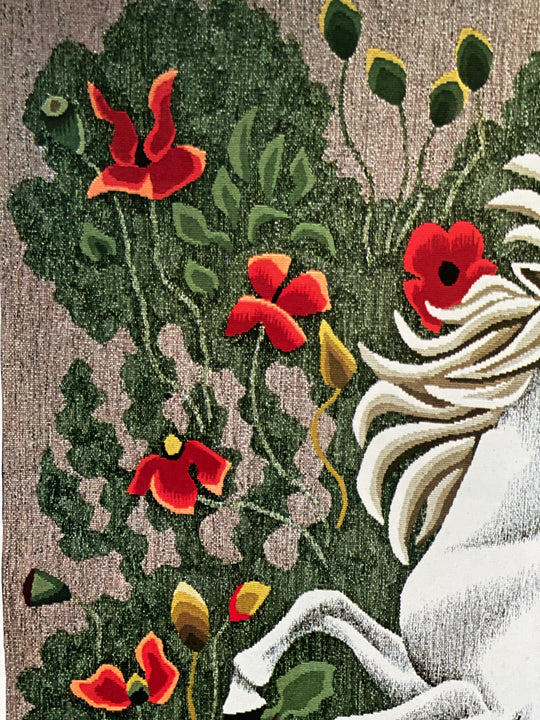 vintage French Dom Roberts print, “Farfadet”