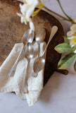 antique French silverplate flatware, matching set of 22