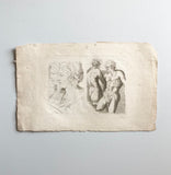 antique engraving, “Dieux grecs”
