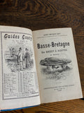 Antique Guide Conty travel books, set of 4