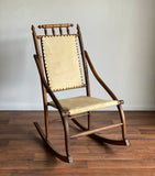 antique Victorian rocking chair