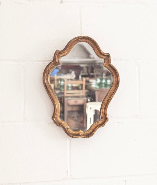 vintage french gilt mirror