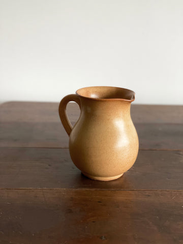 vintage Italian stoneware pitcher
