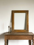 antique gilt frame with glass