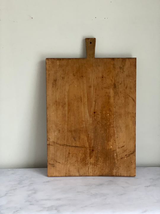 antique French bread board