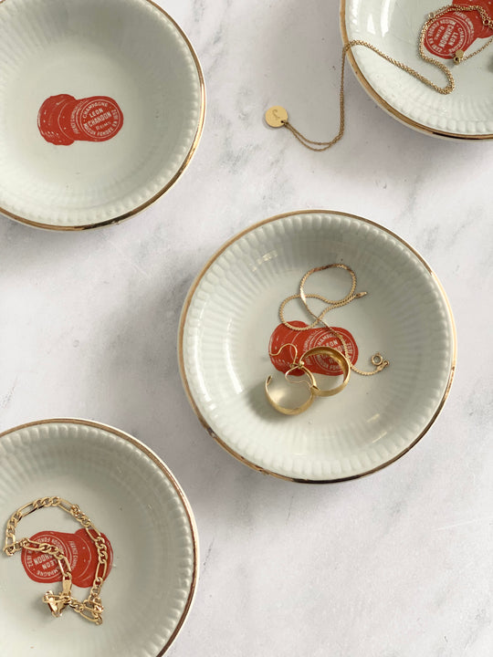 vintage french advertising ashtray "champagne leon chandon"