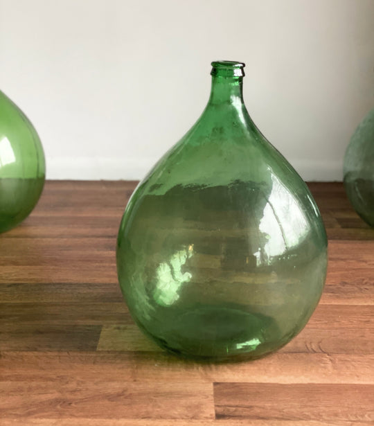 vintage demijohn bottles, medium