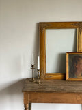 antique gilt frame with glass