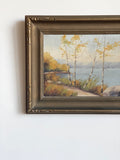 birches by the water