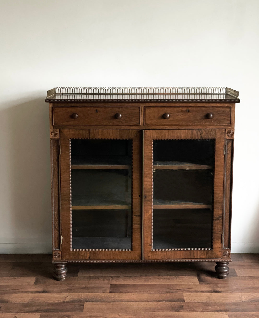 antique tiger oak sideboard