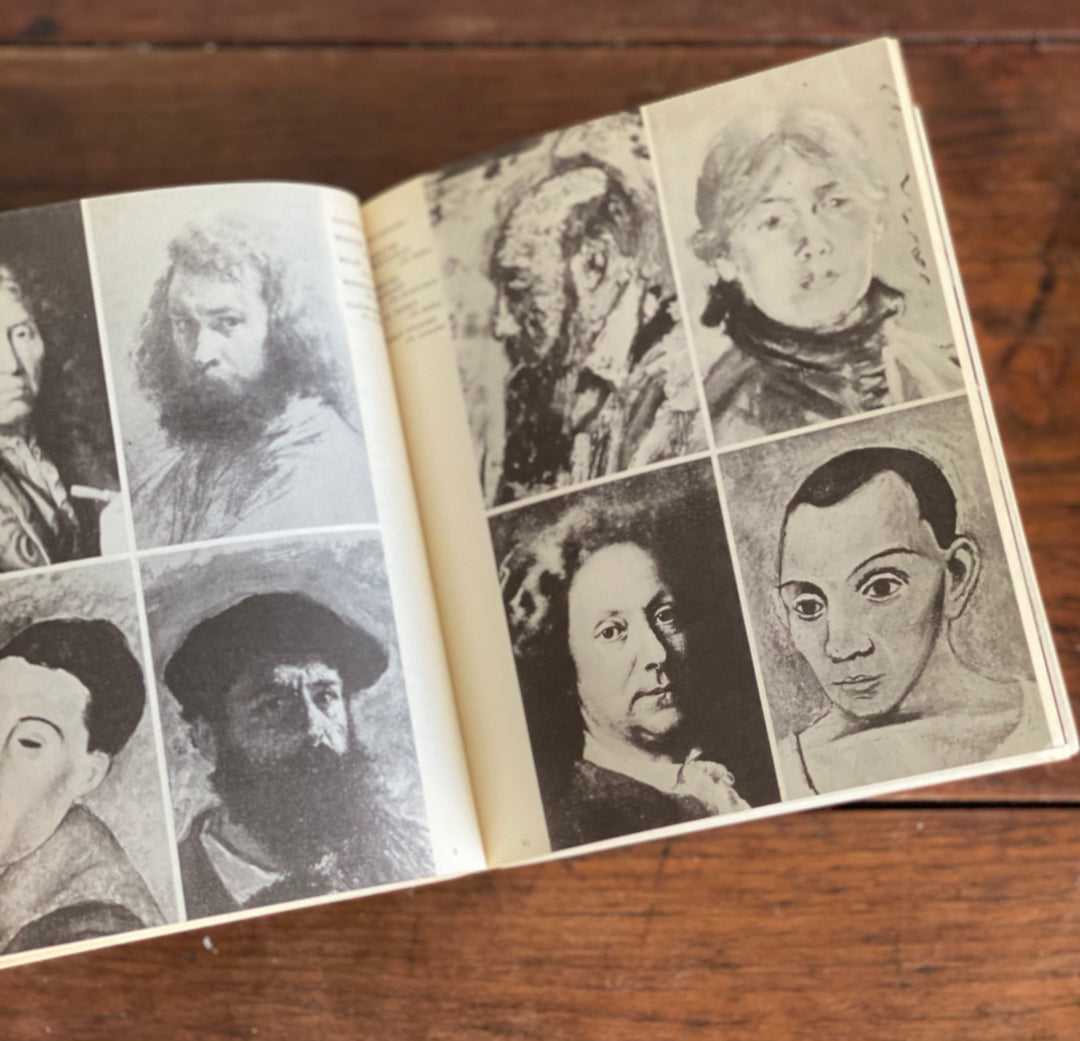 vintage French art book, “les peintres français”